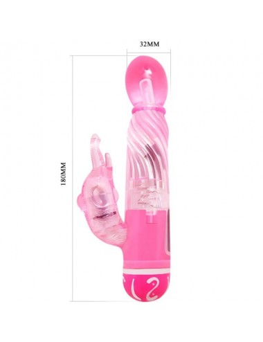 BAILE - MULTIVE SPEED VIBRATOR WITH LILAC STIMULATOR