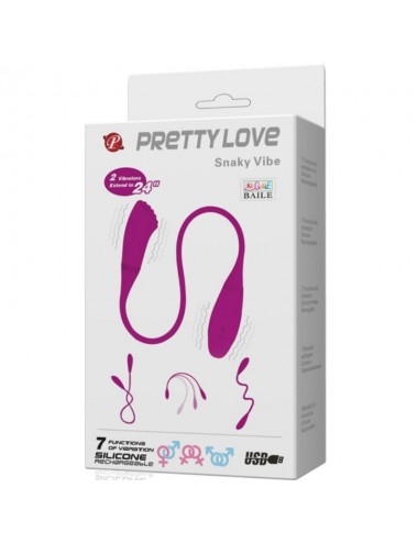 PRETTY LOVE - SMART SNAKY VIBE VIBRATOR 2 MOTORS