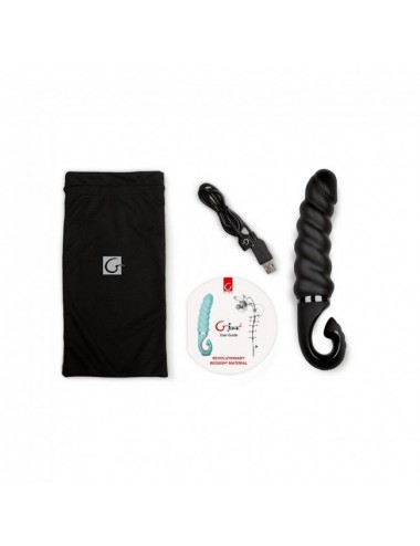 G-VIBE - G-JACK 2 - BLACK VIBRATING DILDO