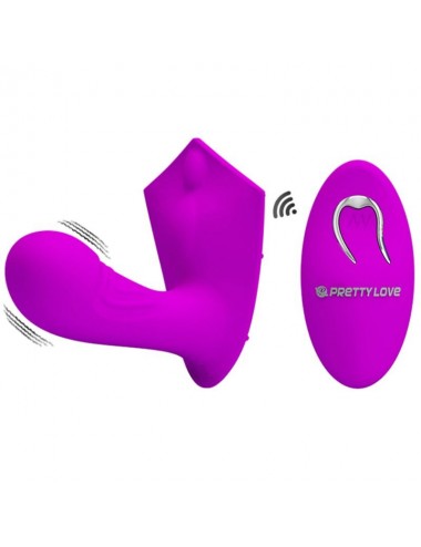 PRETTY LOVE WILLIE VIBRATING STIMULATOR WITH REMOTE CONTROL