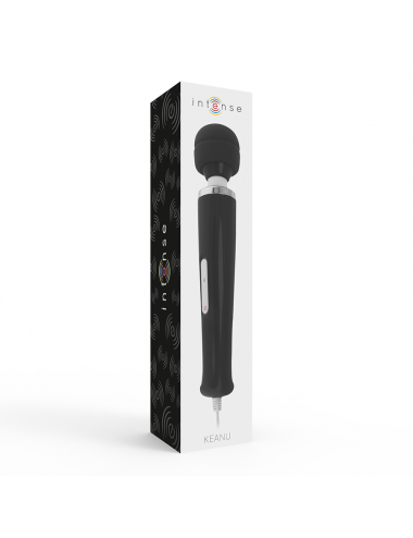 INTENSE KEANU VIBRATING POWER  WAND BLACK