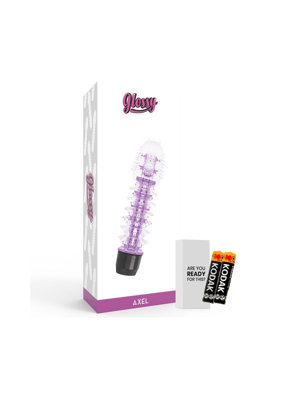 GLOSSY AXEL VIBRATOR PURPLE GLOSSY AXEL VIBRATOR PURPLE
