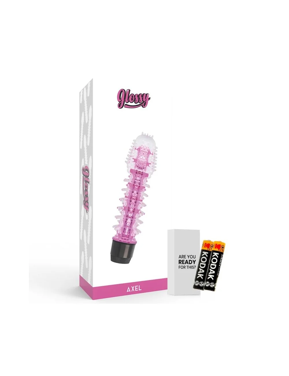 GLOSSY AXEL VIBRATOR PINK GLOSSY AXEL VIBRATOR PINK