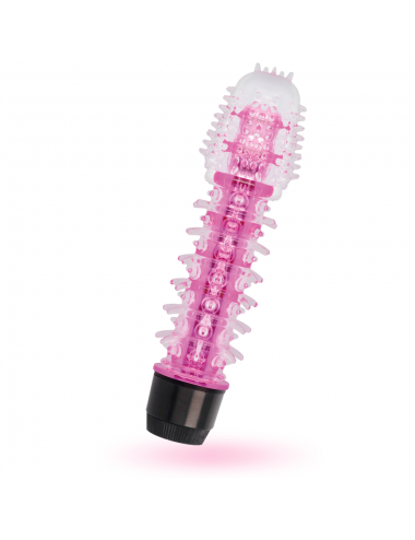 GLOSSY AXEL VIBRATOR PINK