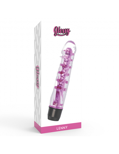 GLOSSY - LENNY VIBRATOR PINK