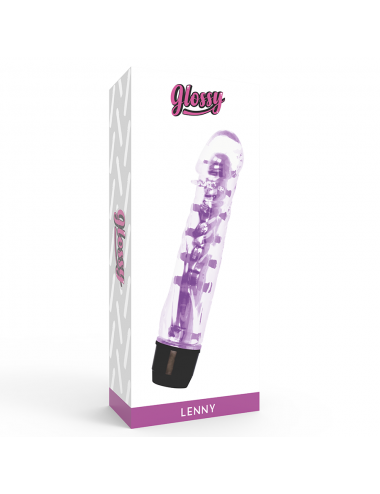 GLOSSY - LENNY VIBRATOR PURPLE