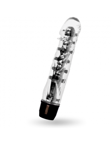 GLOSSY LENNY VIBRATOR BLACK