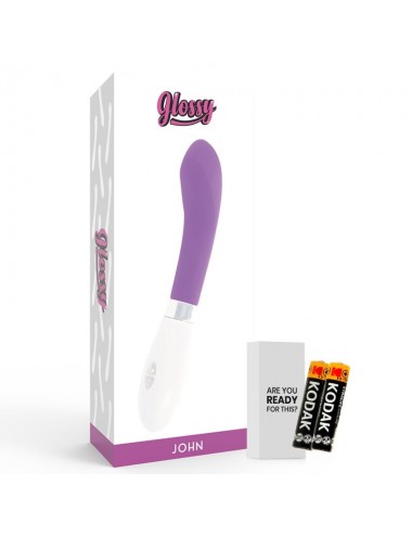 GLOSSY JOHN VIBRATOR PURPLE