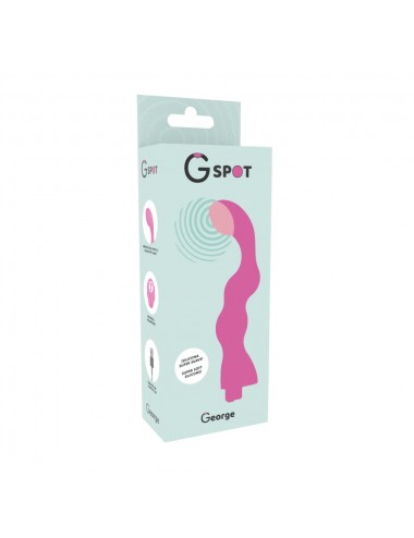G-SPOT GEORGE G-SPOT VIBRATOR GUM PINK