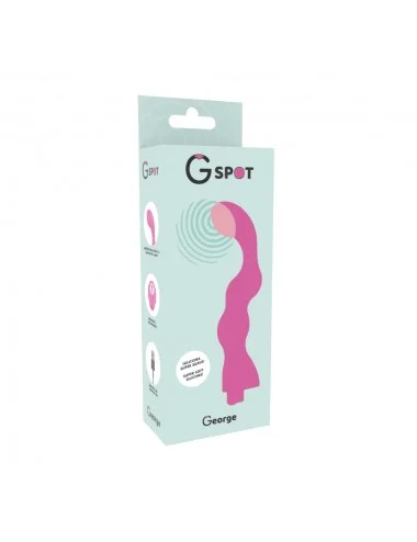 G-SPOT GEORGE G-SPOT VIBRATOR GUM PINK