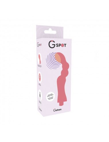 G-SPOT GOHAN G-SPOT VIBRATOR LIGHT RED