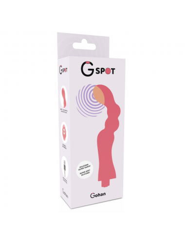 G-SPOT GOHAN G-SPOT VIBRATOR LIGHT RED