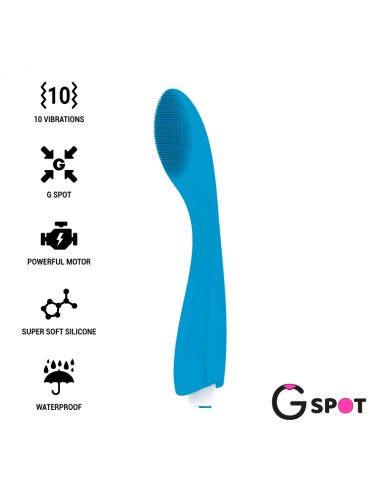G-SPOT GYLBERT TURQUOISE BLUE G-SPOT VIBRATOR