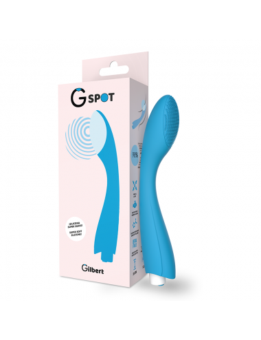 G-SPOT GYLBERT TURQUOISE BLUE G-SPOT VIBRATOR