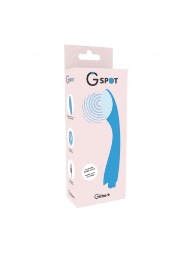 G-SPOT GYLBERT TURQUOISE BLUE G-SPOT VIBRATOR