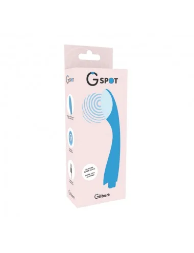 G-SPOT GYLBERT TURQUOISE BLUE G-SPOT VIBRATOR