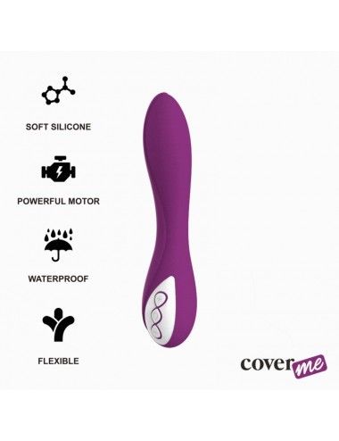 COVERME ELSIE VIBRATOR RECHARGEABLE 10 SPEED WATERPROOF