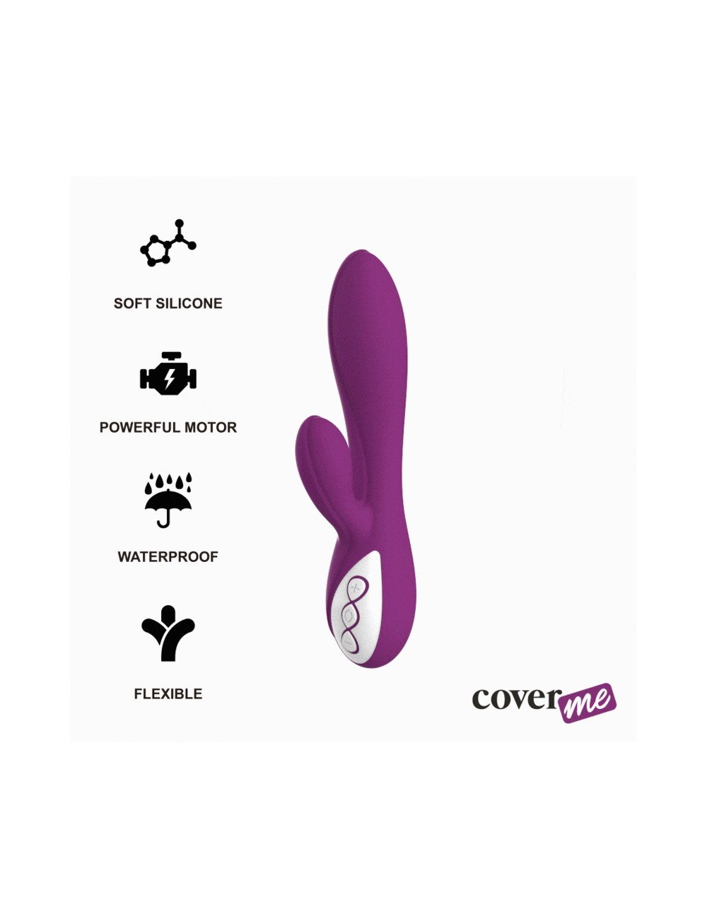 COVERME TAYLOR VIBRATOR RECHARGEABLE 10 SPEED WATERPROOF COVERME TAYLOR VIBRATOR RECHARGEABLE 10 SPEED WATERPROOF