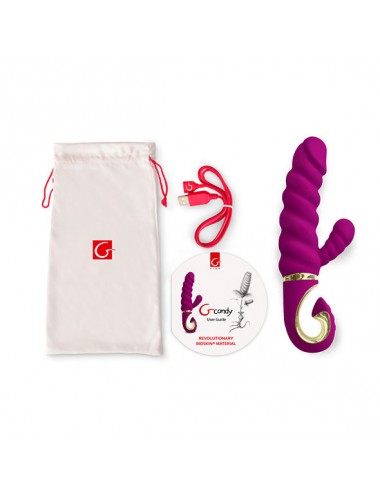 G-VIBE - FUN TOYS RABBIT VIBRATOR GCANDY SWEET RASPBERRY