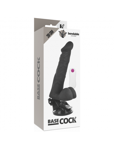 BASECOCK - REALISTIC ARTICULABLE REMOTE CONTROL BLACK 20 CM -O- 4.5 CM