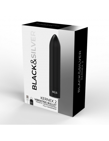 BLACK&SILVER BULLET VIBRATING  KERNEX 2 BLACK
