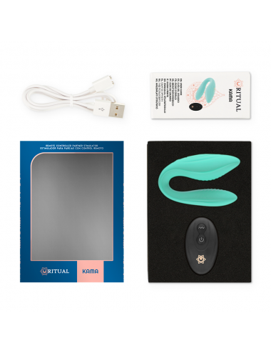 RITHUAL - KAMA REMOTE CONTROL FOR COUPLES AQUA