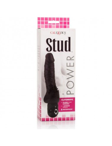 CALEX POWER STUD CLITERRIFIC BLACK VIBRATOR