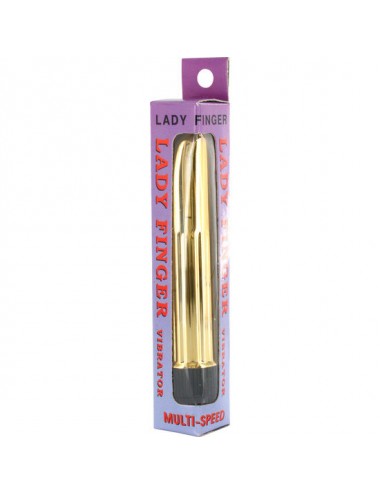 SEVENCREATIONS LADYFINGER MINIVIBRATOR GOLD