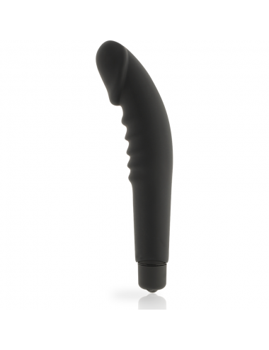 DOLCE VITA  REALISTIC PLEASURE BLACK SILICONE