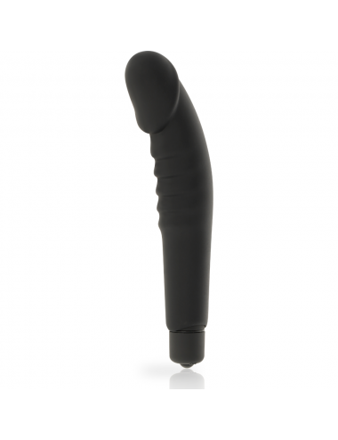 DOLCE VITA  REALISTIC PLEASURE BLACK SILICONE