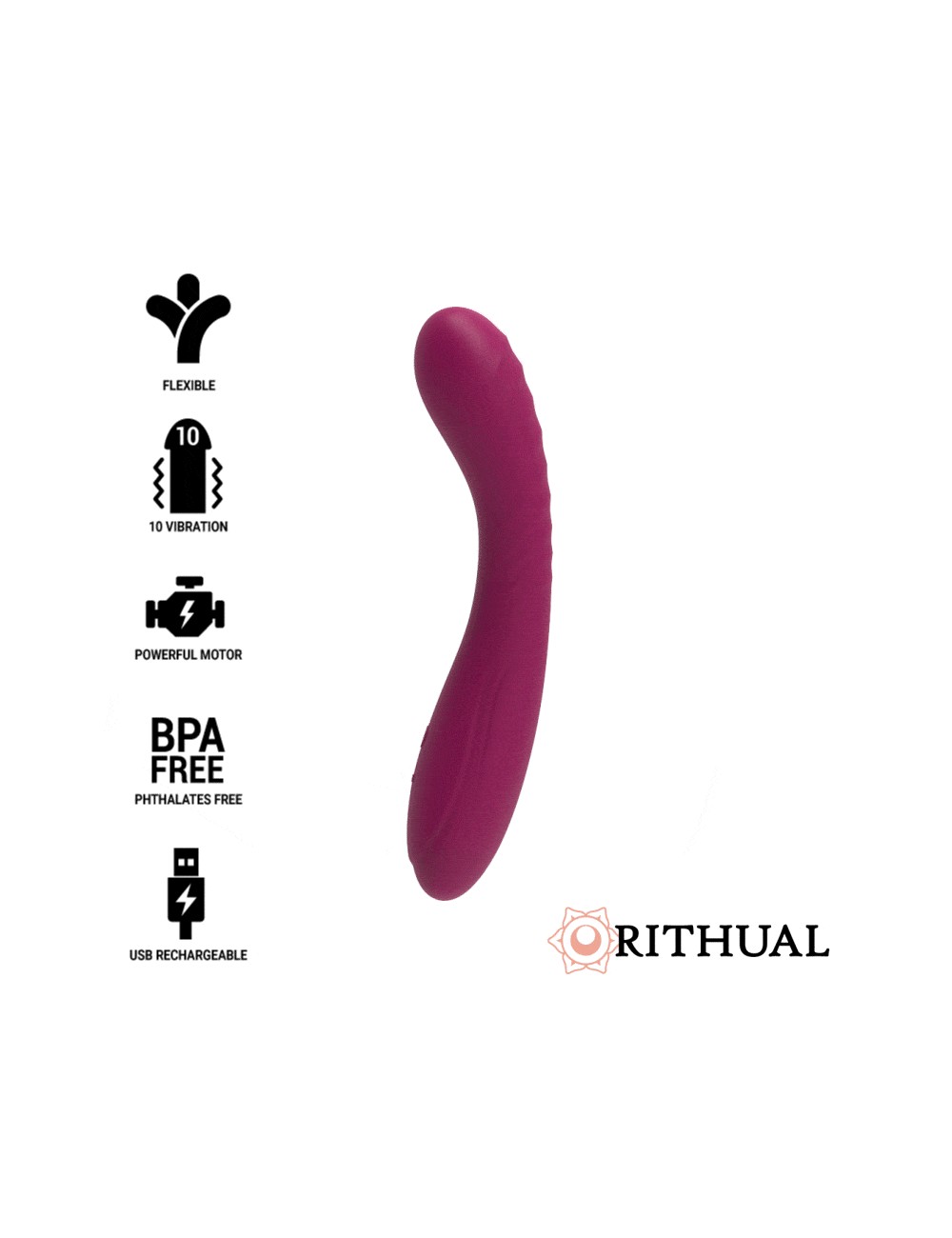 RITHUAL KRIYA G-SPOT STIMULATOR RECHARGEABLE ORQUIDEA