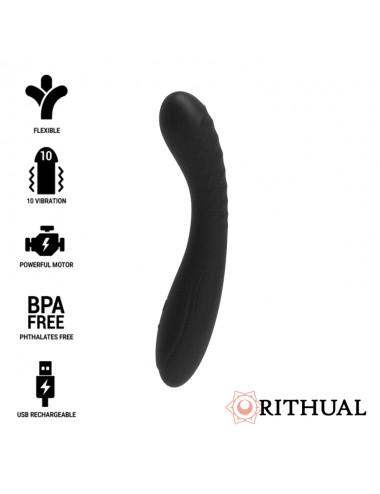 RITHUAL KRIYA G-SPOT STIMULATOR RECHARGEABLE BLACK