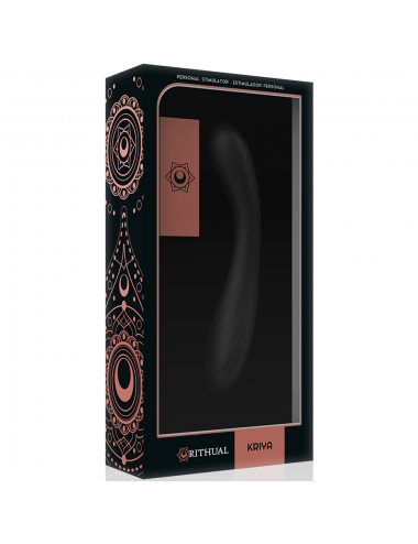 RITHUAL KRIYA G-SPOT STIMULATOR RECHARGEABLE BLACK