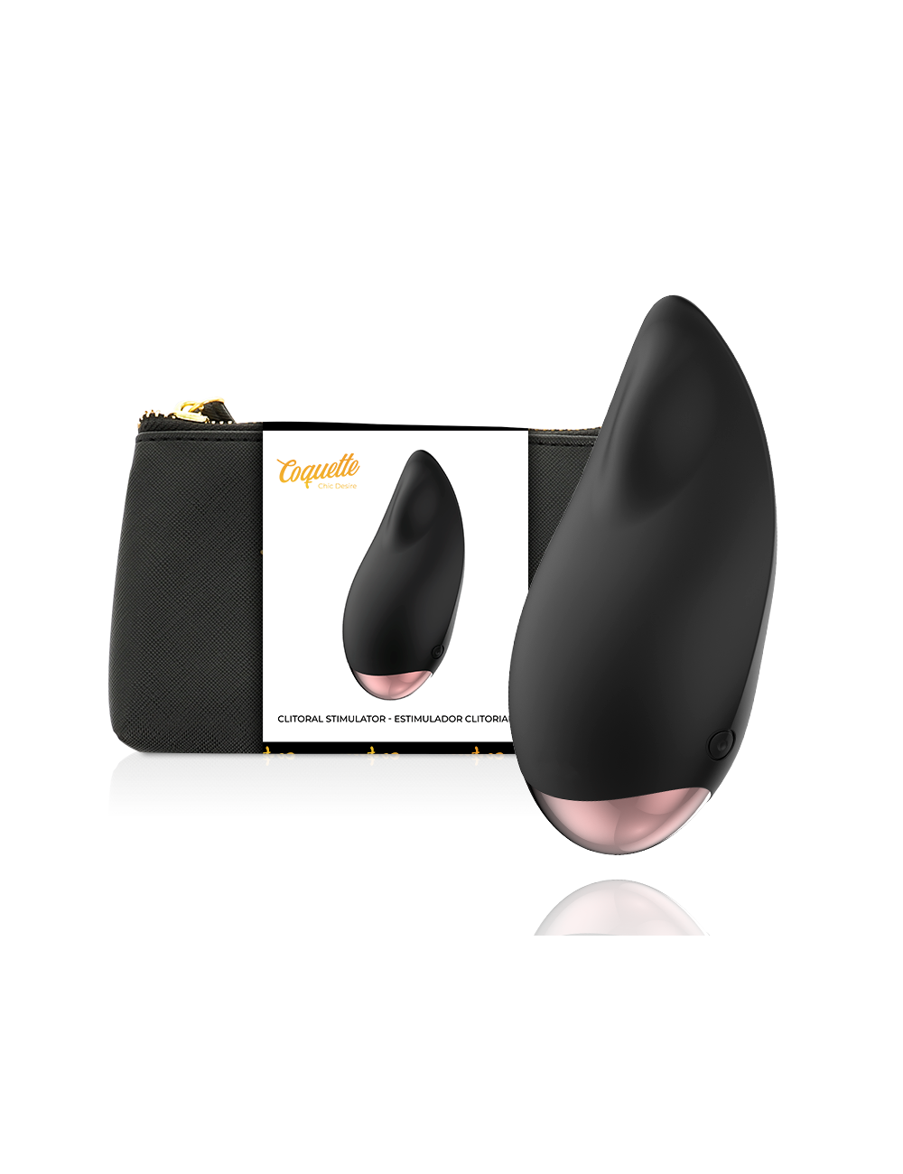 COQUETTE CHIC DESIRE CLITORIAL STIMULATOR BLACK / GOLD