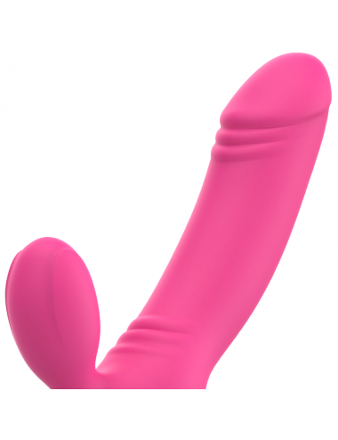 OHMAMA BIX DOBLE VIBRATOR XMAS EDITION PINK
