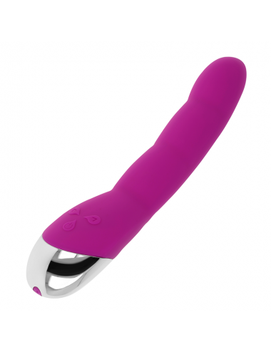 OHMAMA 6 MODES AND 6 SPEEDS VIBRATOR - PURPLE 21.5 CM