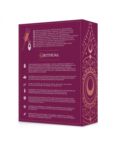 RITHUAL - REVA EGG REMOTE CONTROL UP&DOWN SYSTEM + VIBRATION