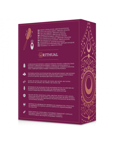 RITHUAL - ESHA EGG REMOTE CONTROL SYSTEM ROTATION + VIBRATION