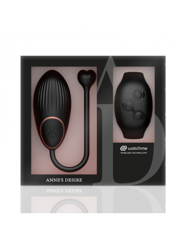 ANNE'S DESIRE EGG WIRELESS TECHNOLOGY WATCHME BLACK