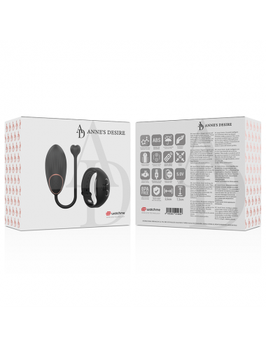 ANNE'S DESIRE - EGG REMOTE CONTROL TECHNOLOGY WATCHME BLACK