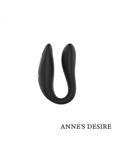 ANNE'S DESIRE DUAL PLEASURE WIRELESS TECHNOLOGY WATCHME BLACK