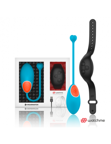 WEARWATCH EGG WIRELESS TECHNOLOGY WATCHME BLUE / JET BLACK