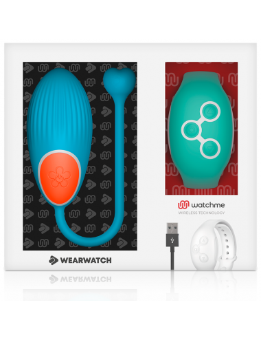 WEARWATCH - WATCHME TECHNOLOGY REMOTE CONTROL EGG BLUE / AQUAMARINE