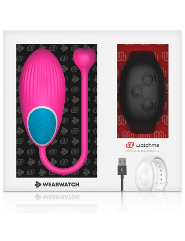 WEARWATCH - WATCHME TECHNOLOGY REMOTE CONTROL EGG FUCHSIA / JET