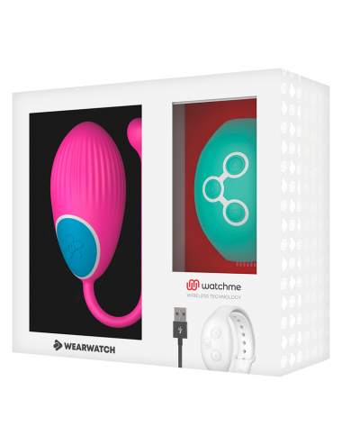 WEARWATCH EGG WIRELESS TECHNOLOGY WATCHME FUCHSIA / AQUAMARINE