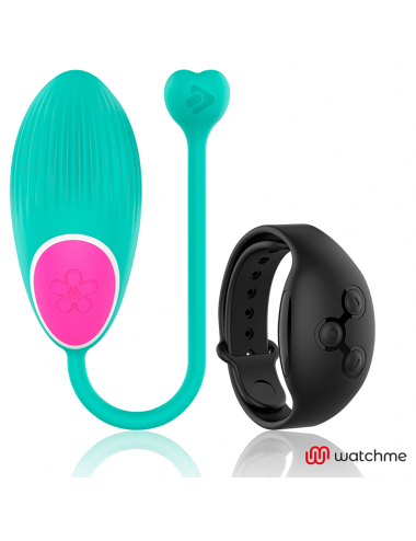 WEARWATCH EGG WIRELESS TECHNOLOGY WATCHME AQUAMARINE /JET BLACK