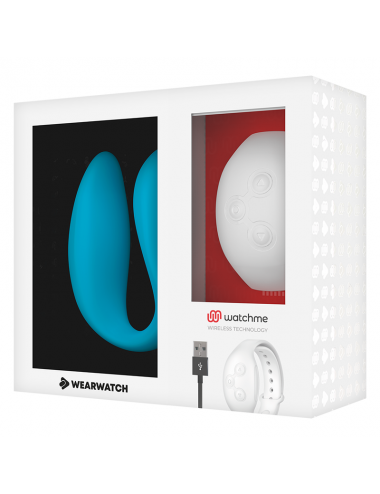 WEARWATCH - WATCHME DUAL TECHNOLOGY VIBRATOR INDIGO/SNOW