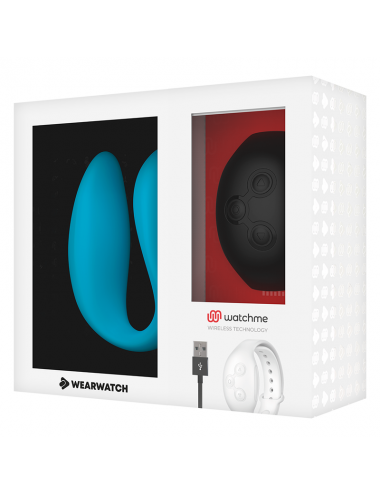 WEARWATCH - WATCHME DUAL TECHNOLOGY VIBRATOR INDIGO / JET
