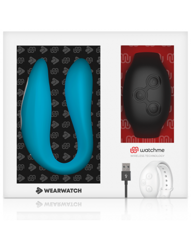 WEARWATCH - WATCHME DUAL TECHNOLOGY VIBRATOR INDIGO / JET
