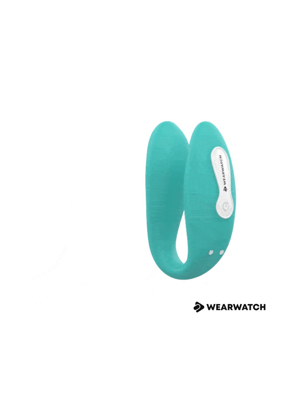 WEARWATCH DUAL PLEASURE WIRELESS TECHNOLOGY WATCHME AQUAMARINE / JET BLACK WEARWATCH DUAL PLEASURE WIRELESS TECHNOLOGY WATCHME AQUAMARINE / JET BLACK